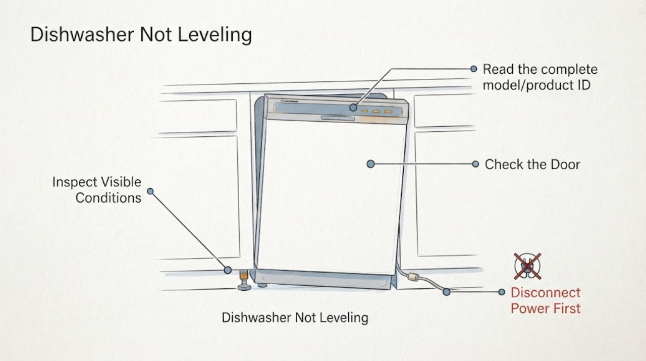 Dishwasher Not Leveling