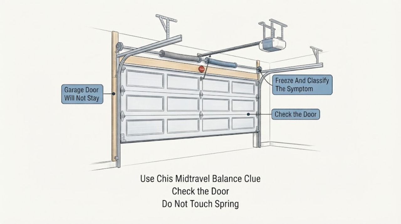 Garage Door Will Not Stay