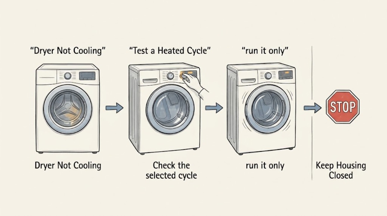Dryer Not Cooling