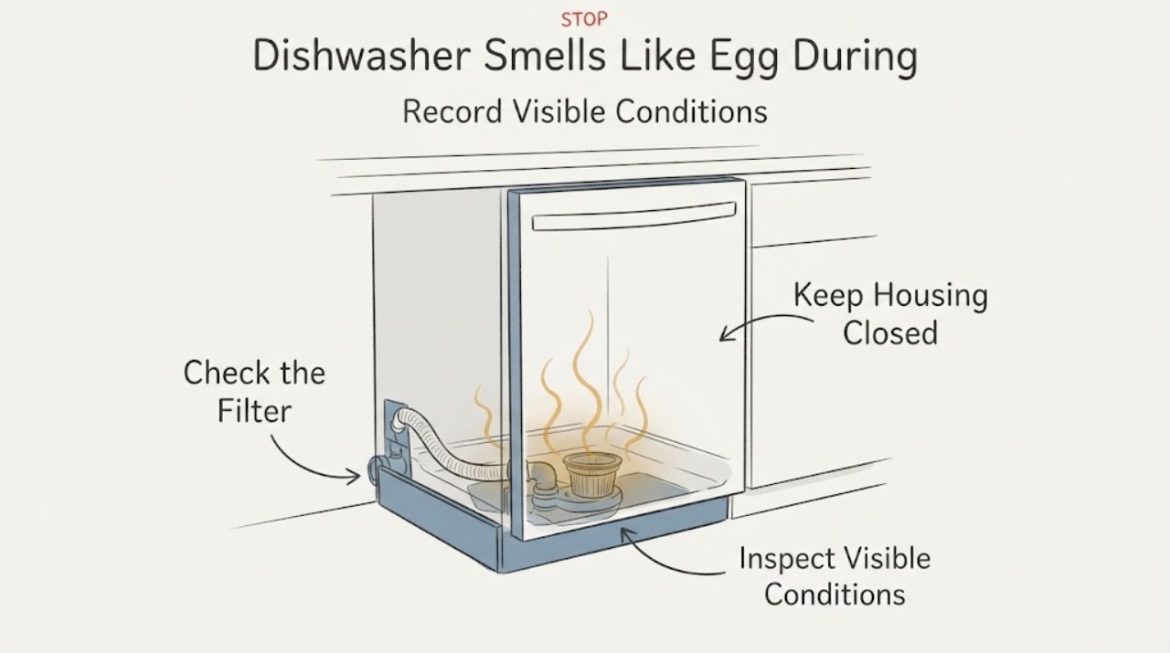 Dishwasher Smells Like Egg During