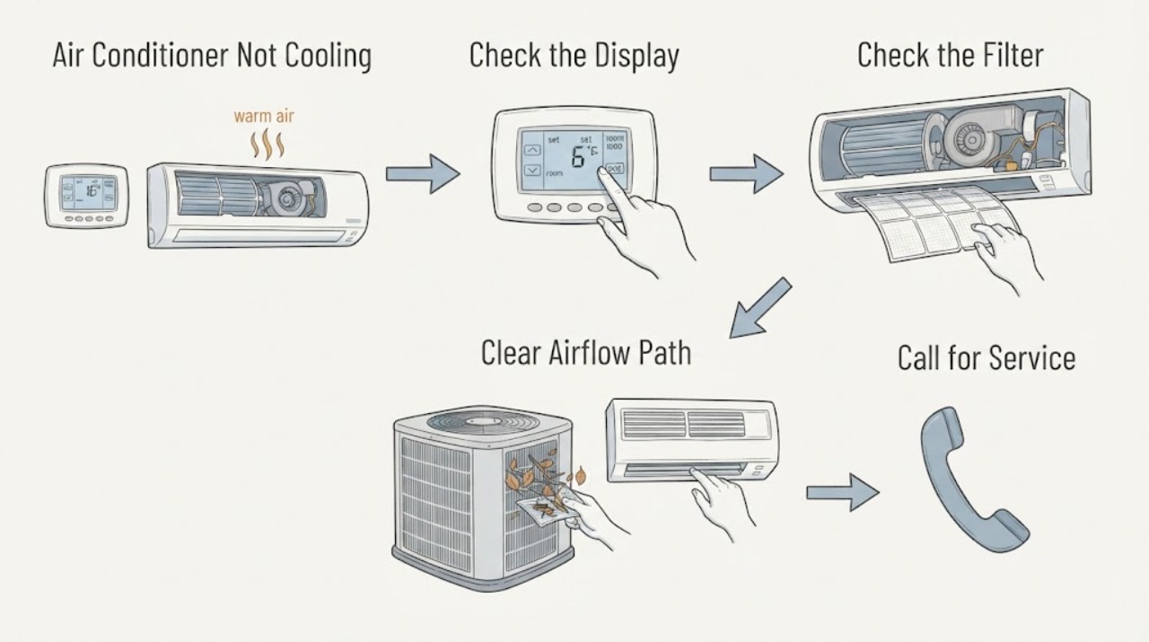Air Conditioner Not Cooling