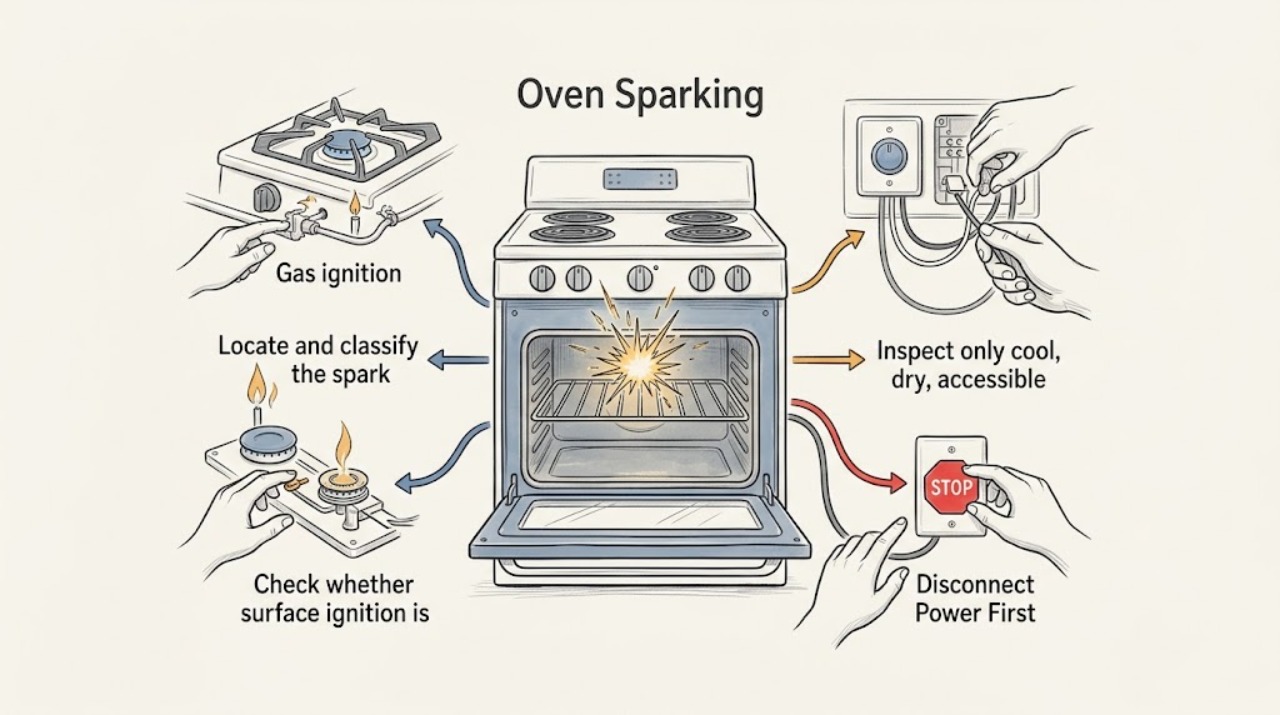 Oven Sparking