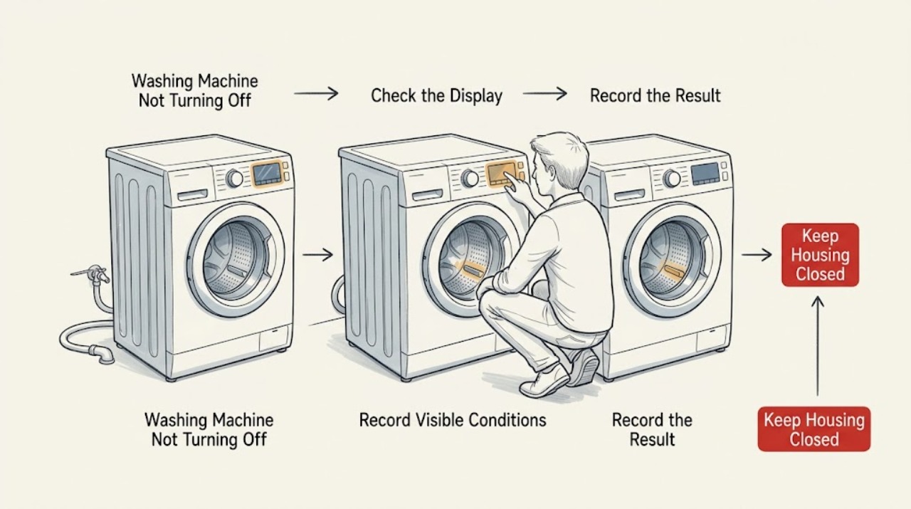 Washing Machine Not Turning Off