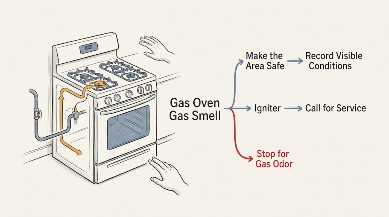 Gas Oven Gas Smell