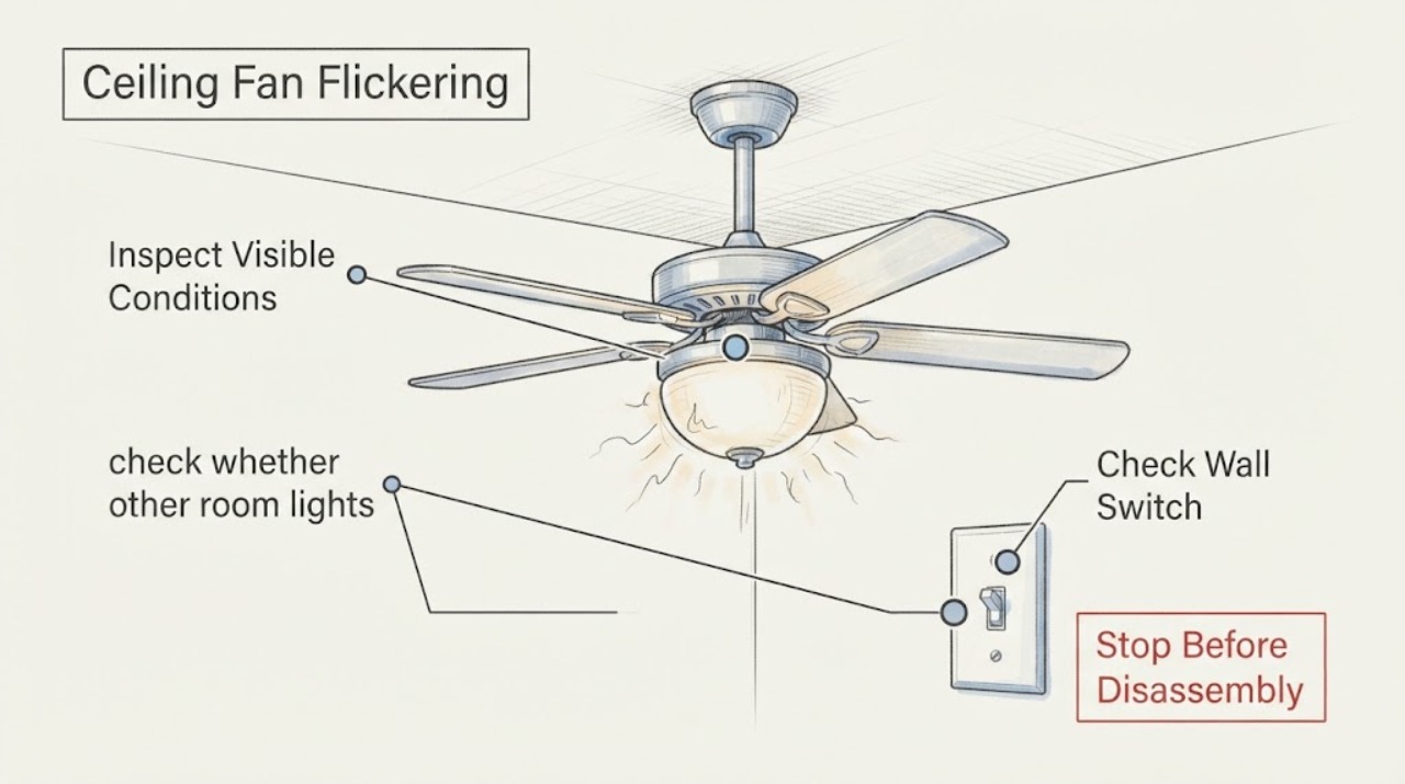 Ceiling Fan Flickering