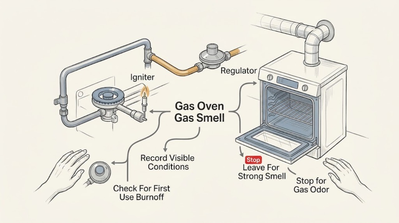 Gas Oven Gas Smell