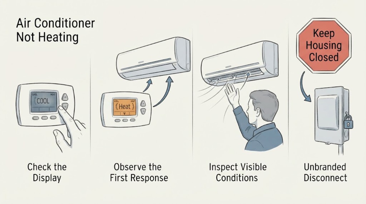 Air Conditioner Not Heating
