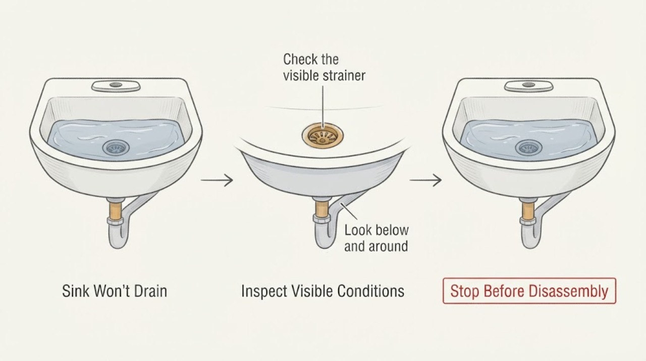 Sink Won't Drain
