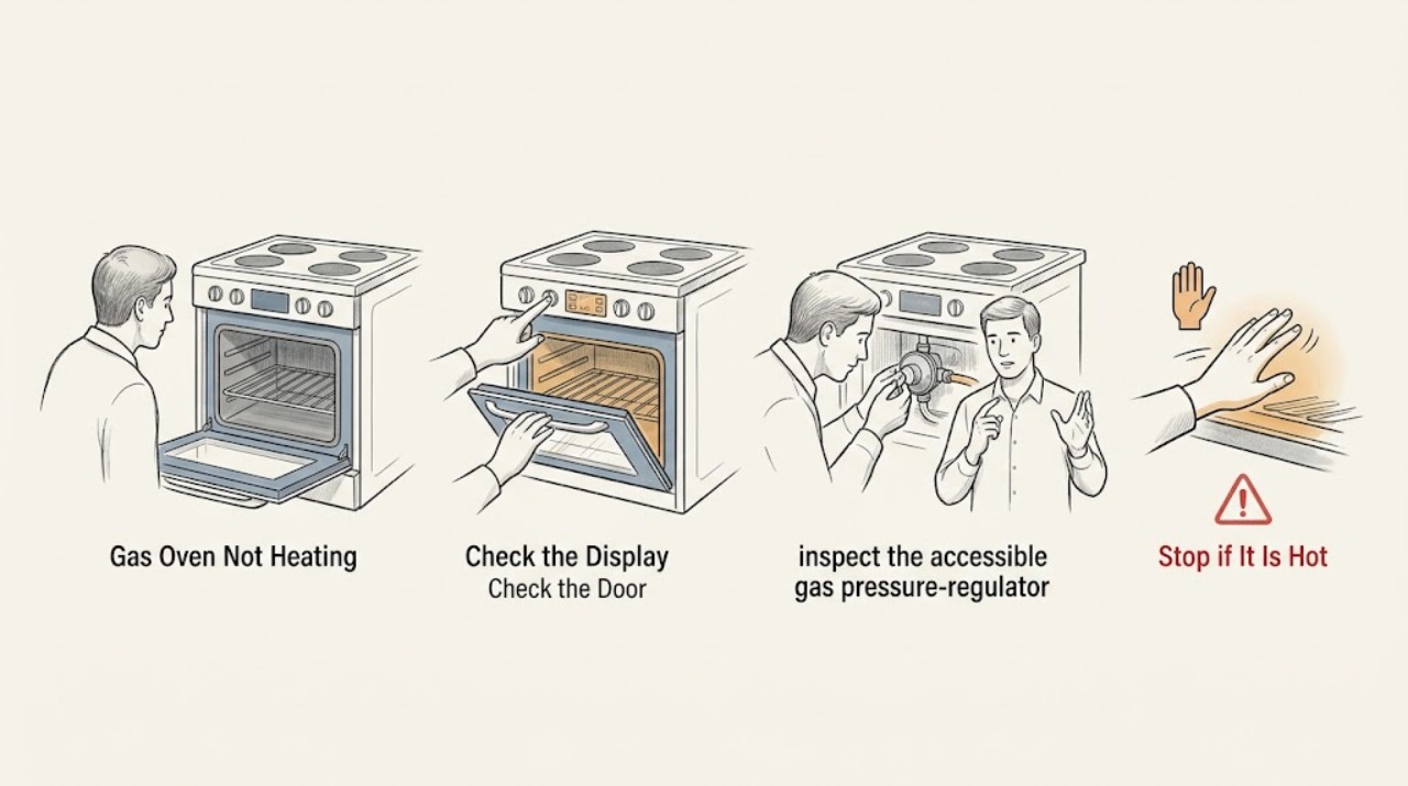 Gas Oven Not Heating