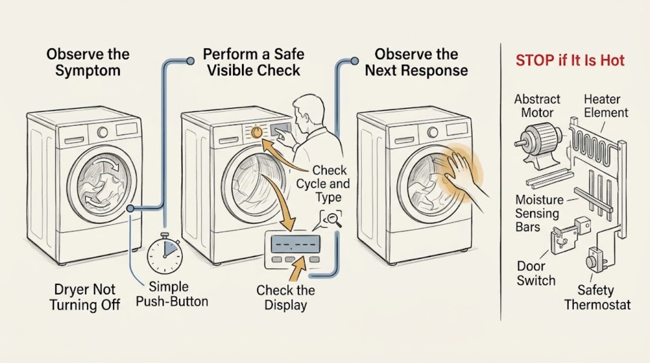 Dryer Not Turning Off