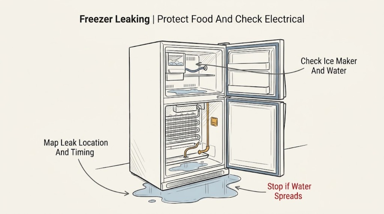 Freezer Leaking