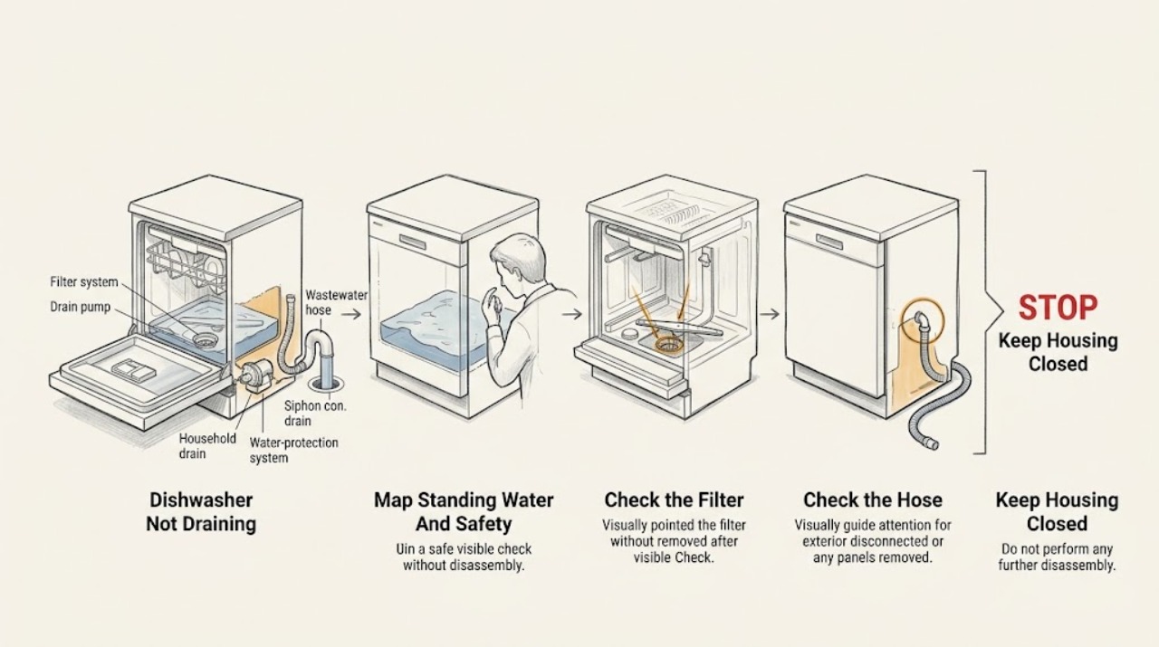 Dishwasher Not Draining