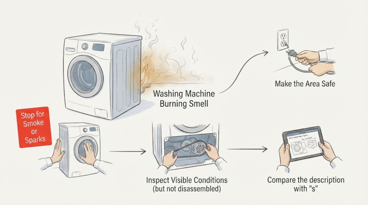 Washing Machine Burning Smell