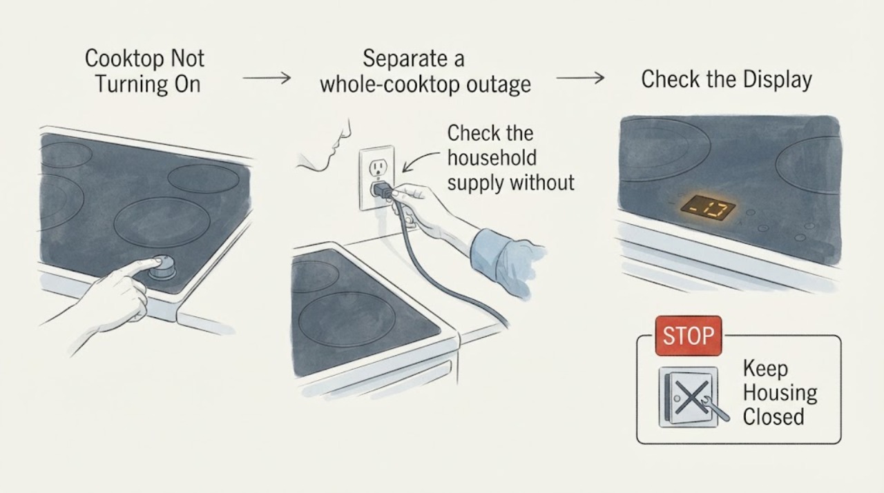 Cooktop Not Turning On