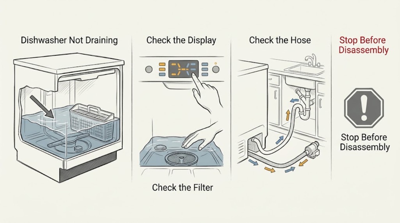 Dishwasher Not Draining