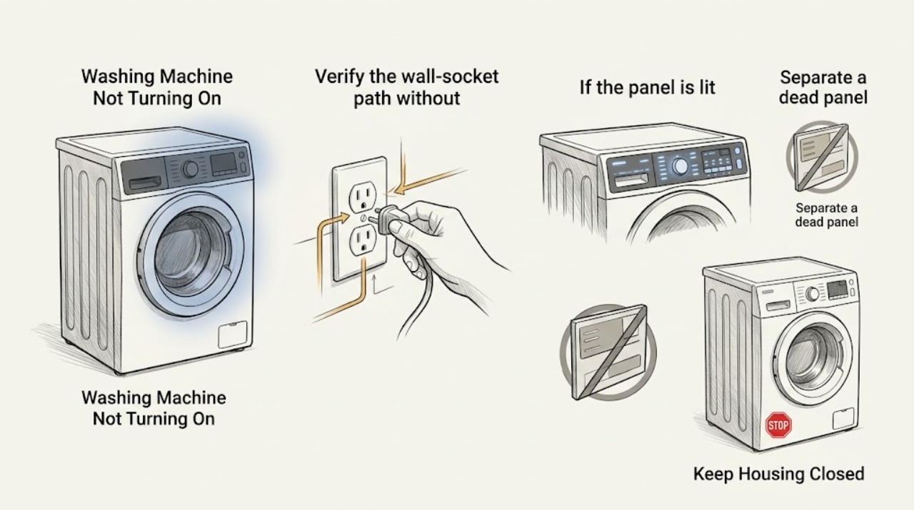 Washing Machine Not Turning On