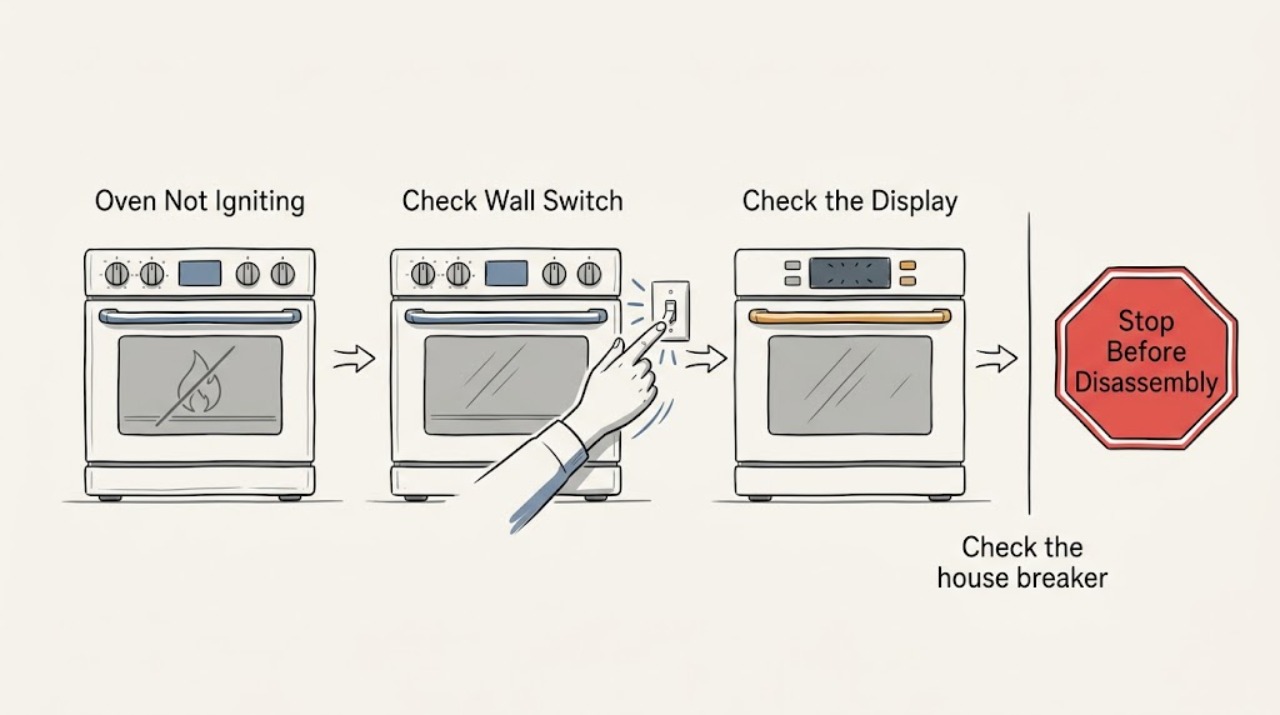 Oven Not Igniting