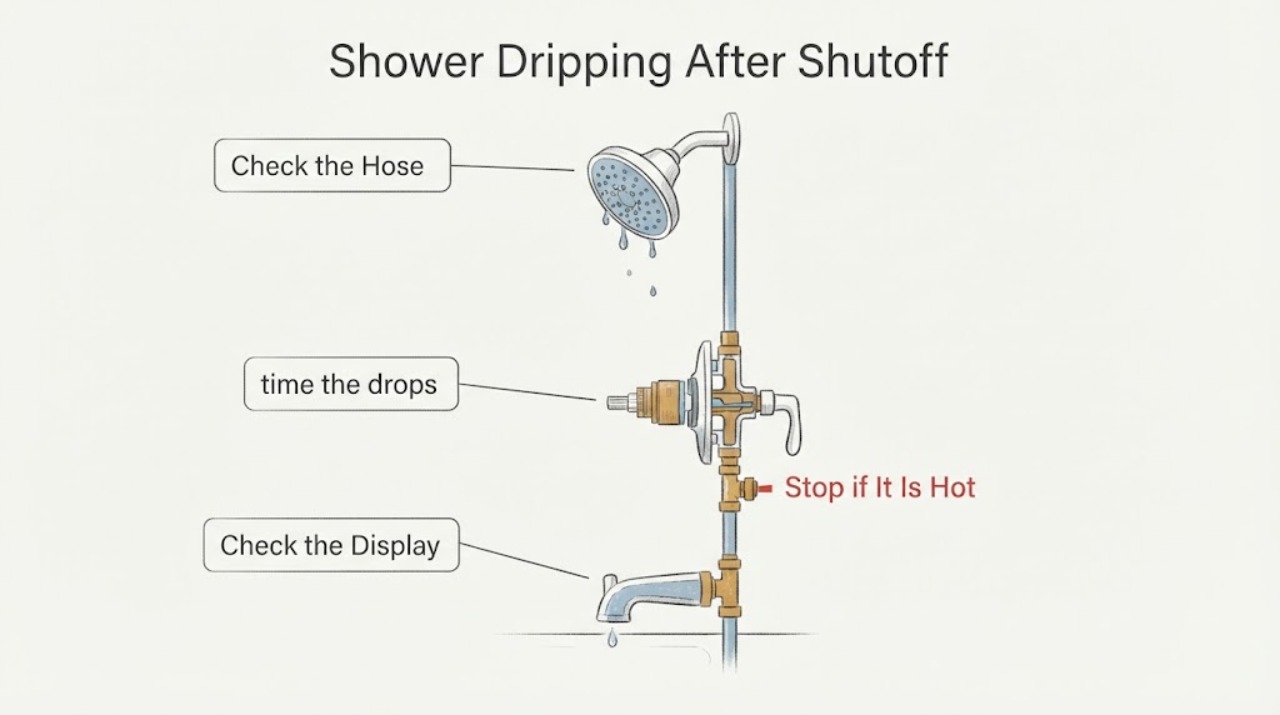 Shower Dripping After Shutoff
