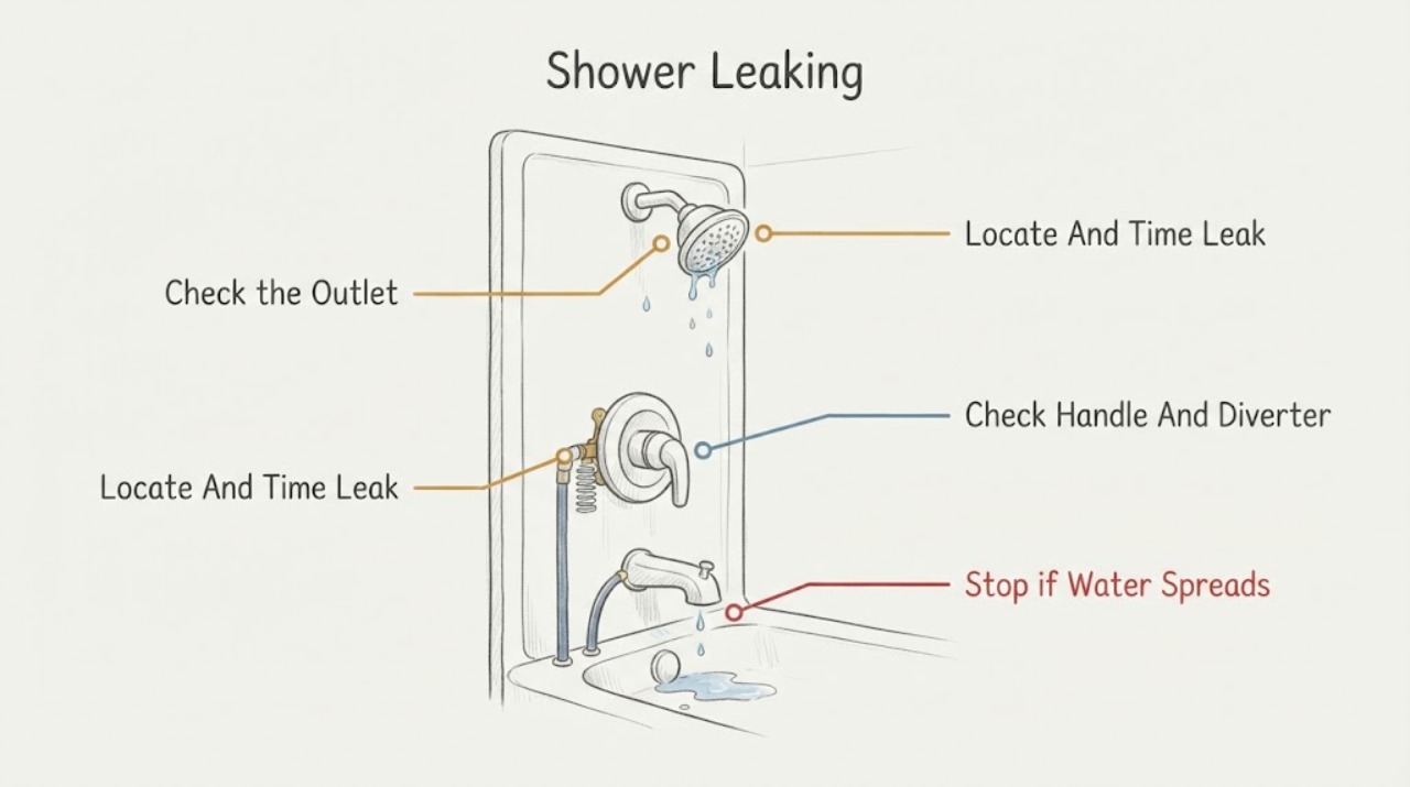 Shower Leaking