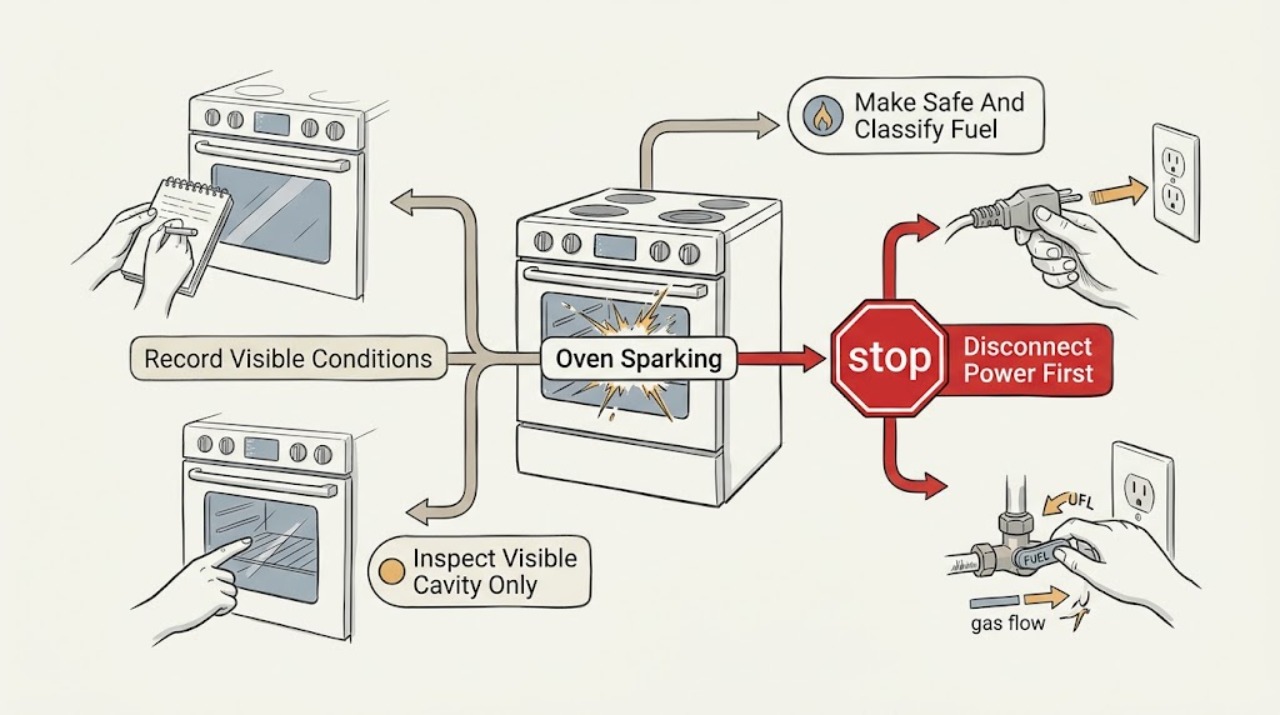 Oven Sparking