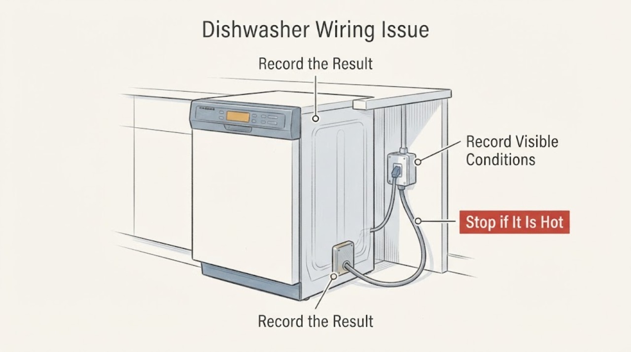 Dishwasher Wiring Issue