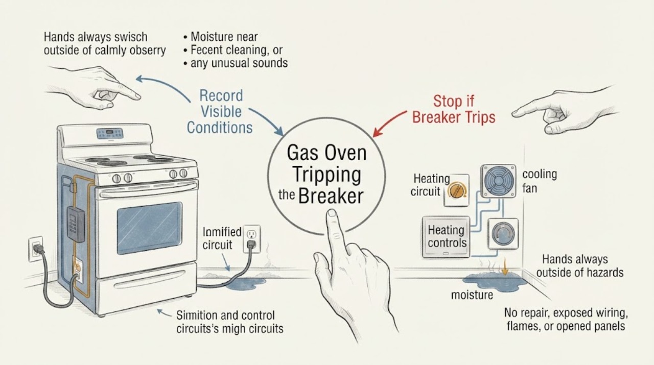 Gas Oven Tripping the Breaker