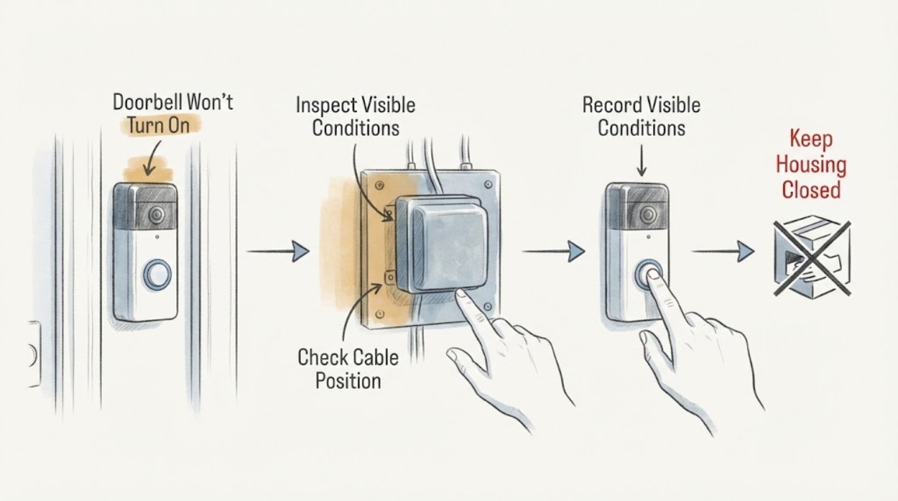 Doorbell Won't Turn On