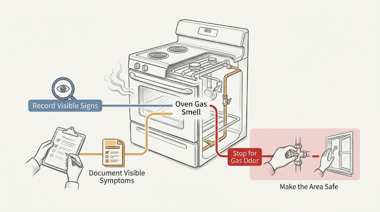 Oven Gas Smell