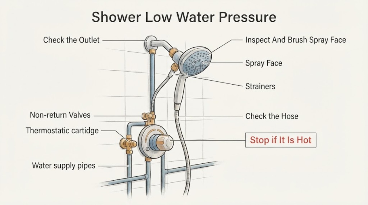 Shower Low Water Pressure