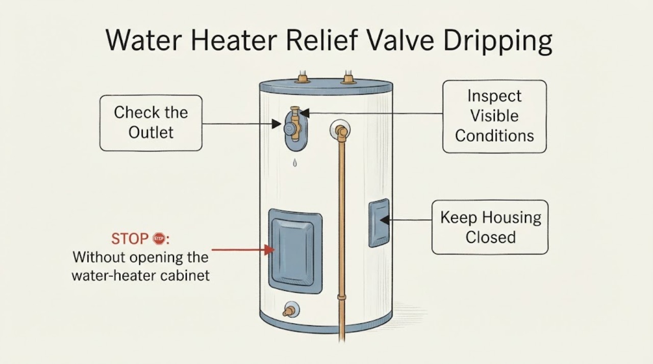Water Heater Relief Valve Dripping