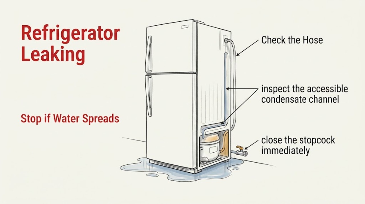 Refrigerator Leaking