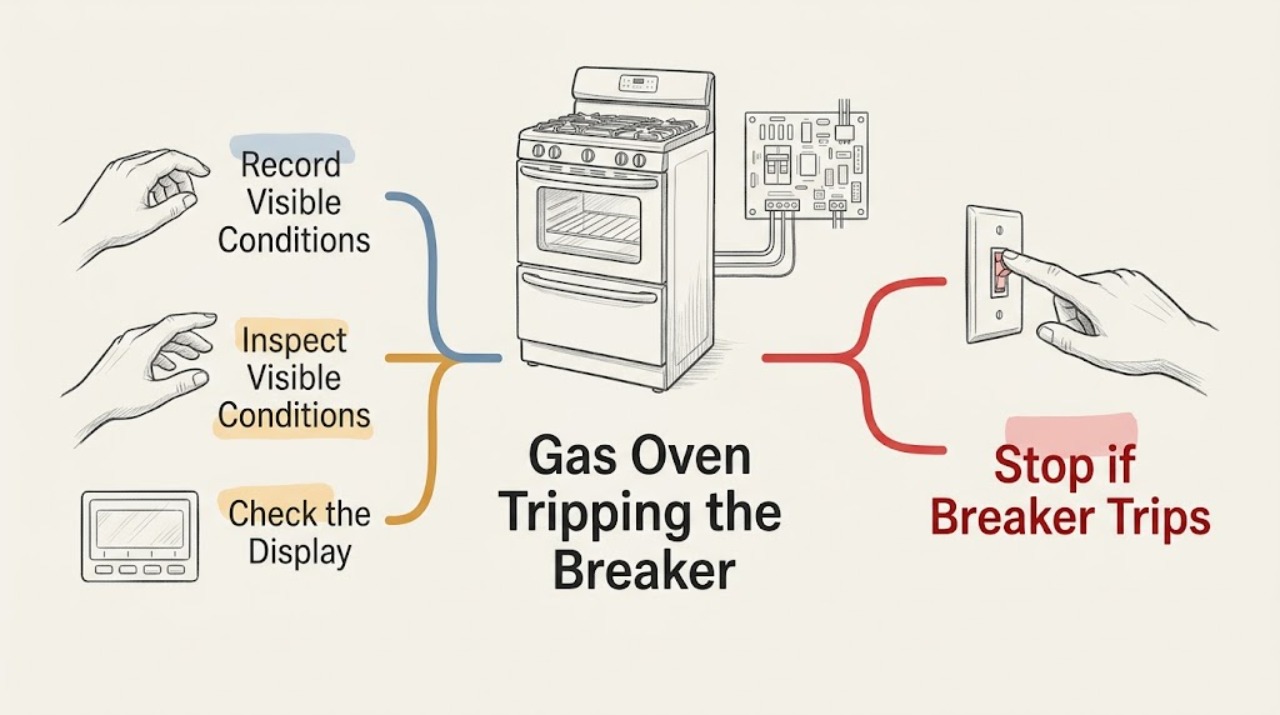 Gas Oven Tripping the Breaker