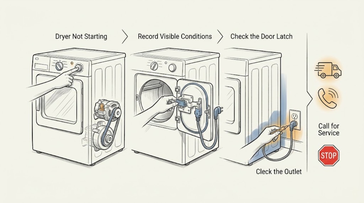 Dryer Not Starting