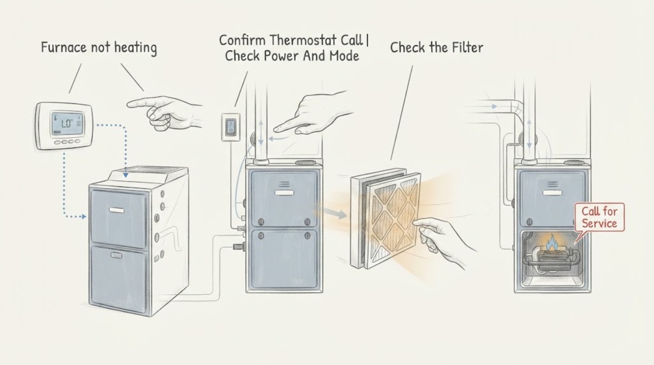 Furnace not heating