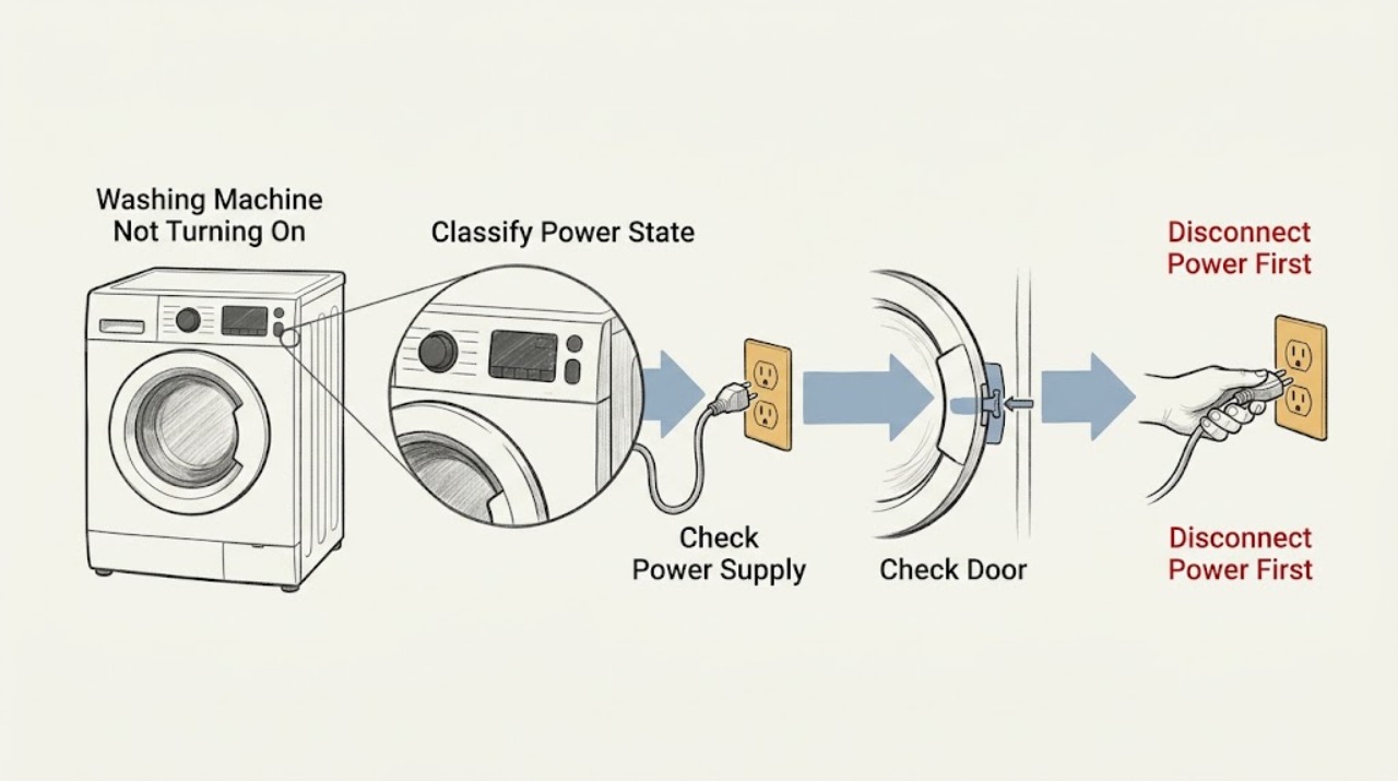 Washing Machine Not Turning On