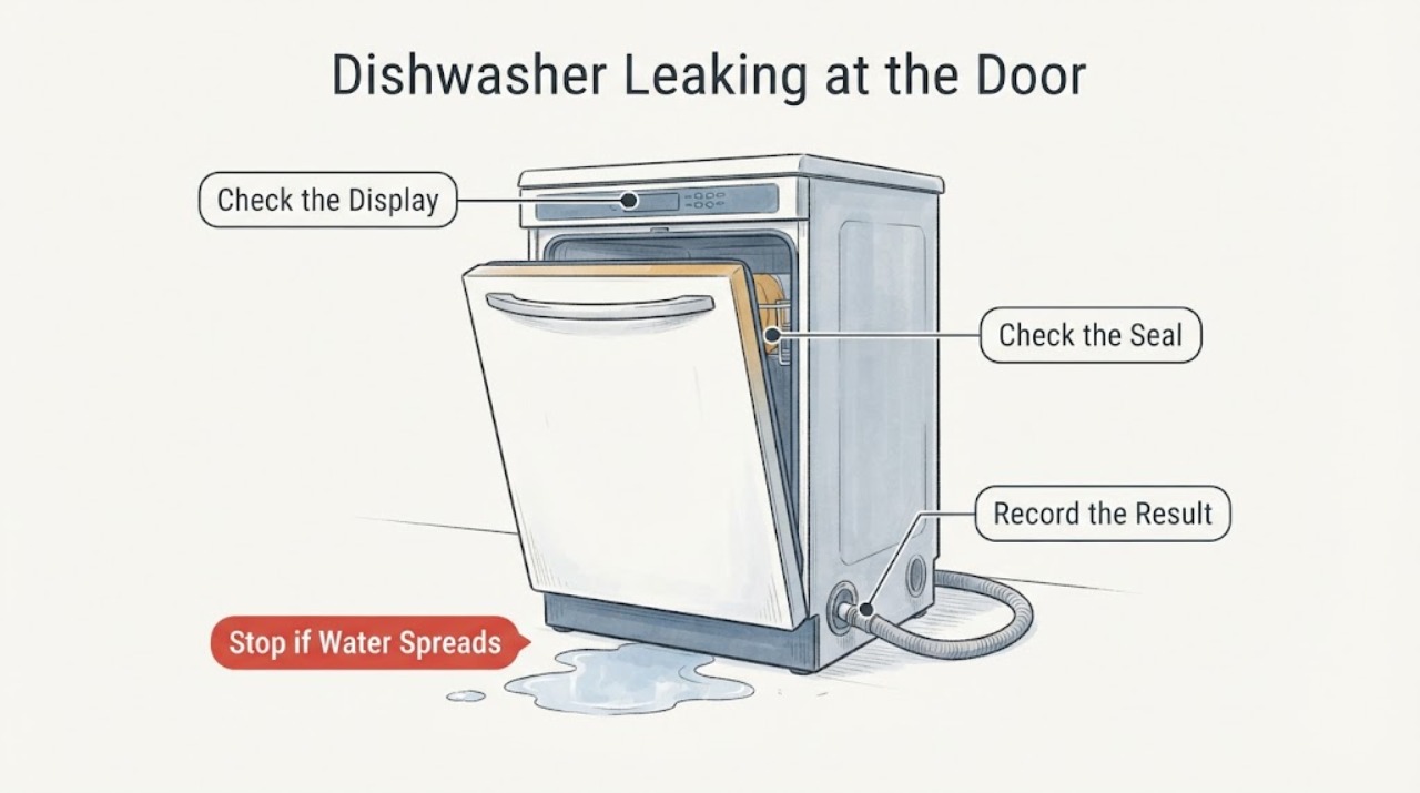 Dishwasher Leaking at the Door
