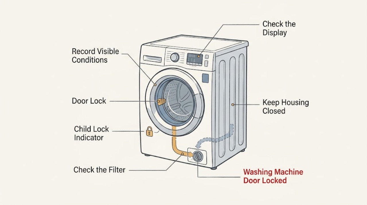 Washing Machine Door Locked