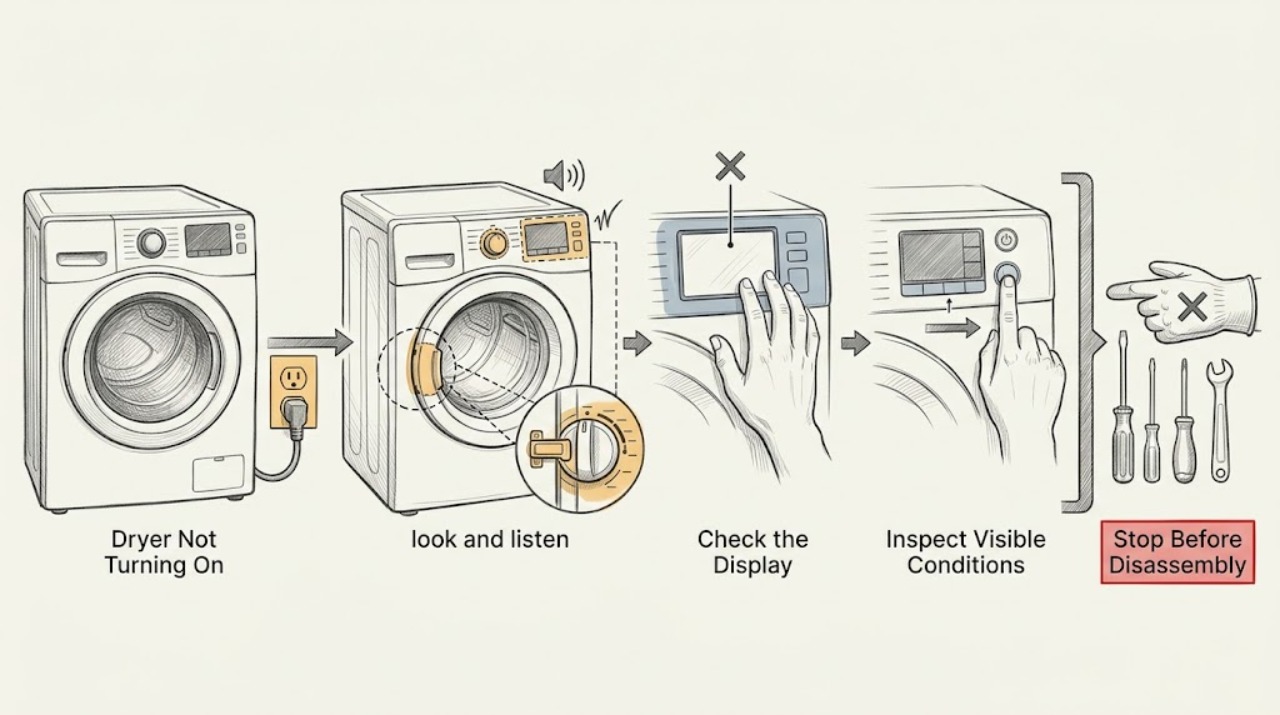 Dryer Not Turning On