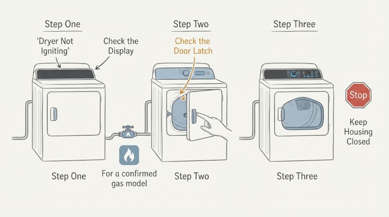 Dryer Not Igniting