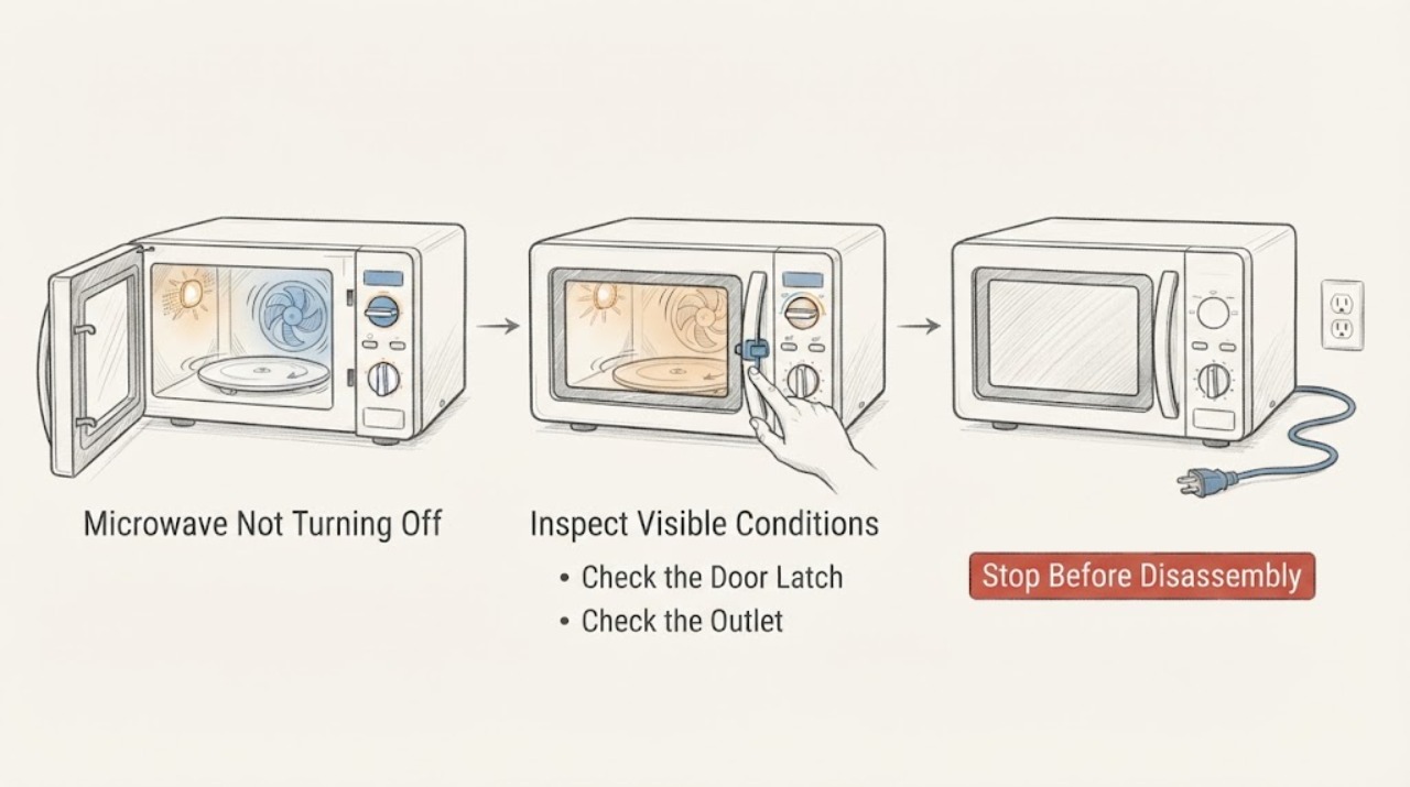 Microwave Not Turning Off