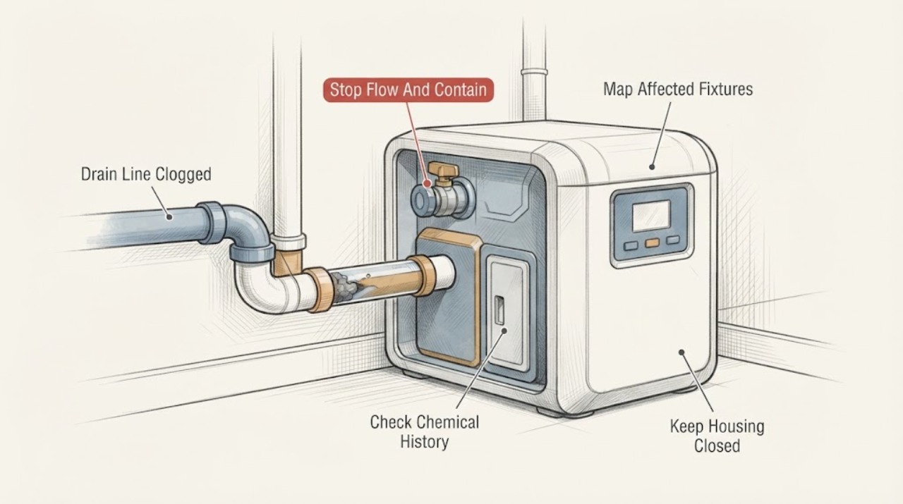 Drain Line Clogged