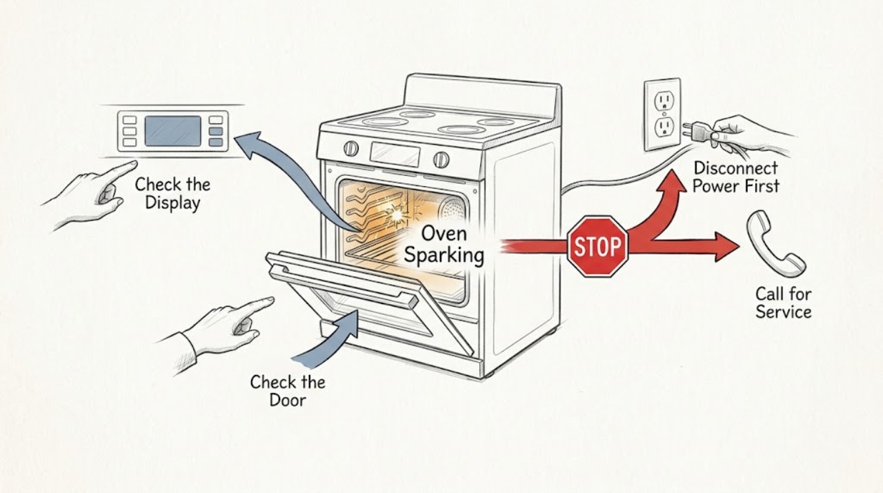 Oven Sparking