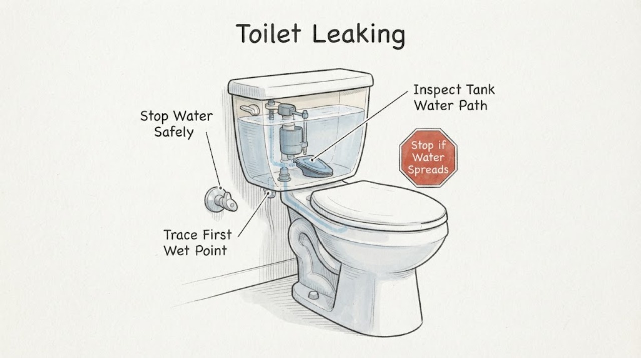 Toilet Leaking