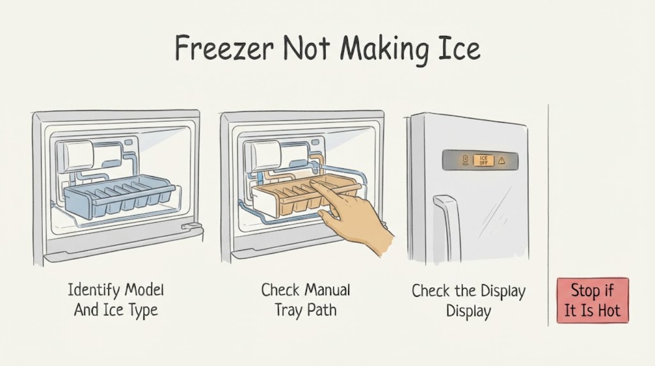 Freezer Not Making Ice