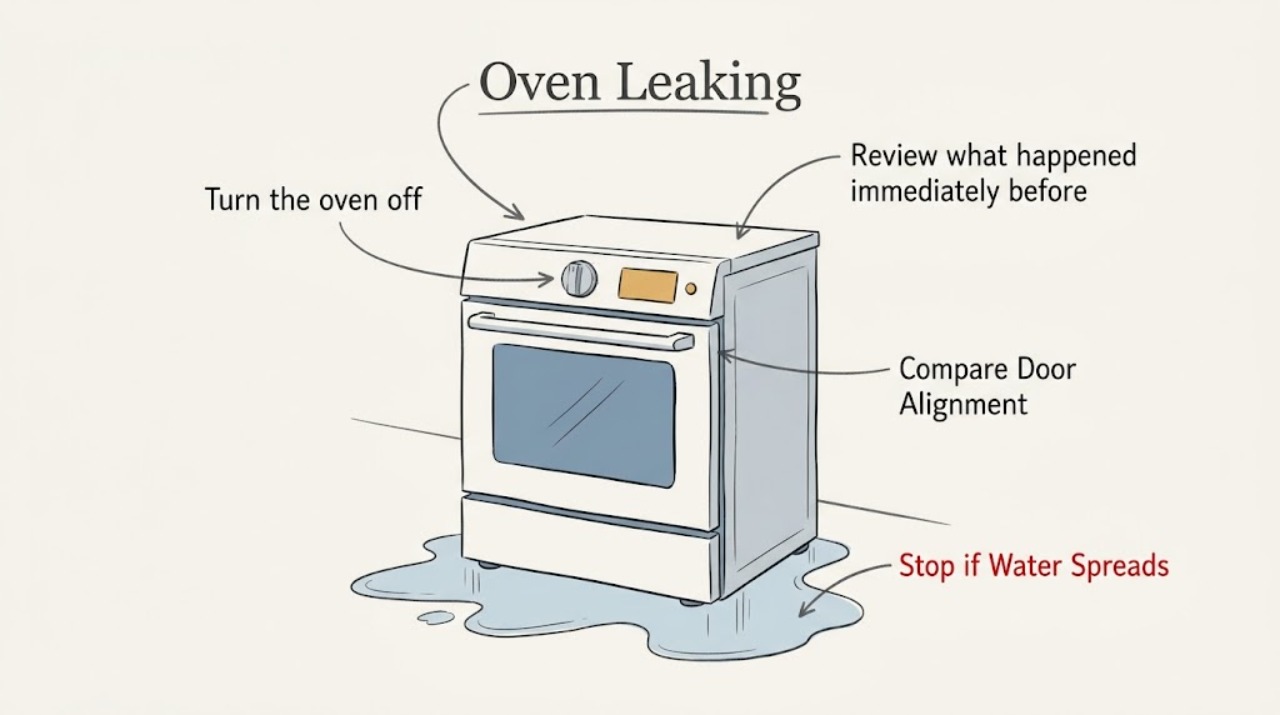Oven Leaking