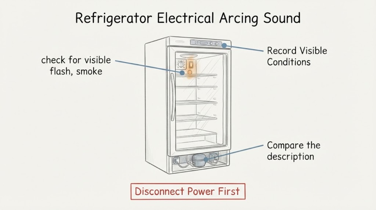 Refrigerator Electrical Arcing Sound |