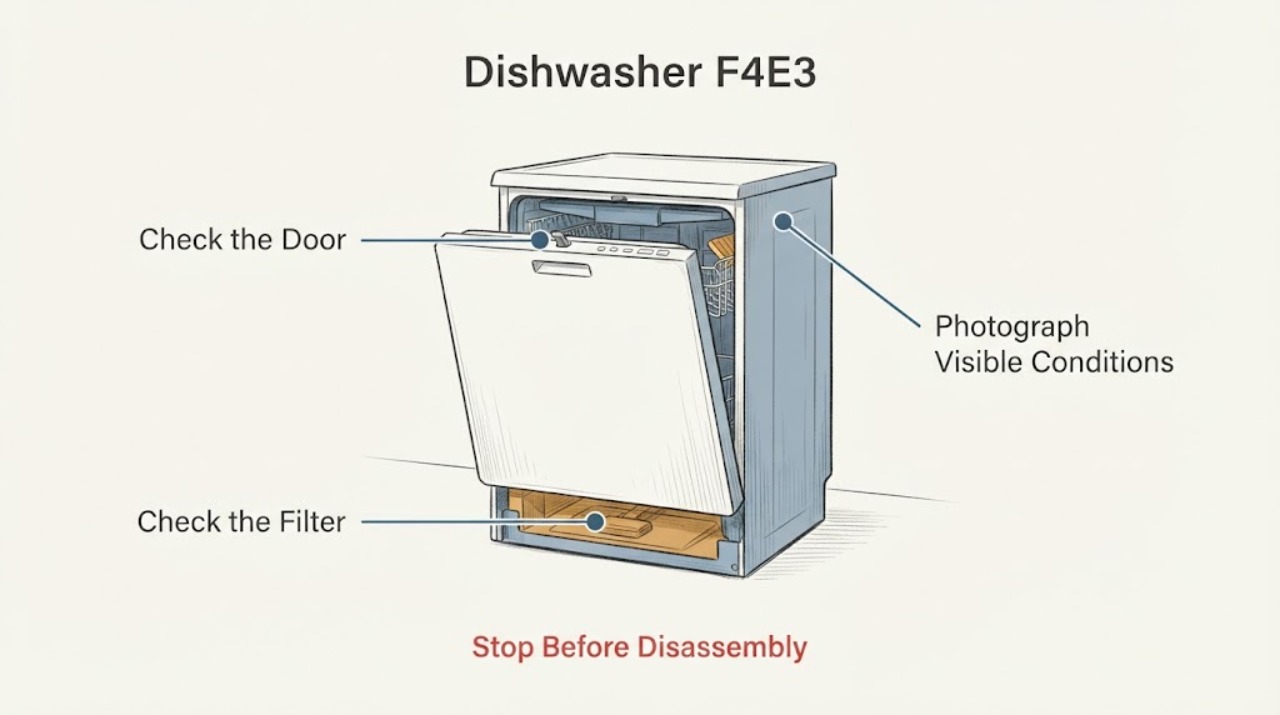 Dishwasher F4E3
