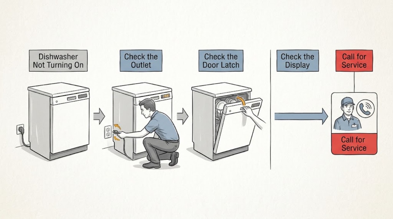 Dishwasher Not Turning On
