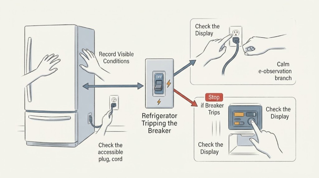 Refrigerator Tripping the Breaker