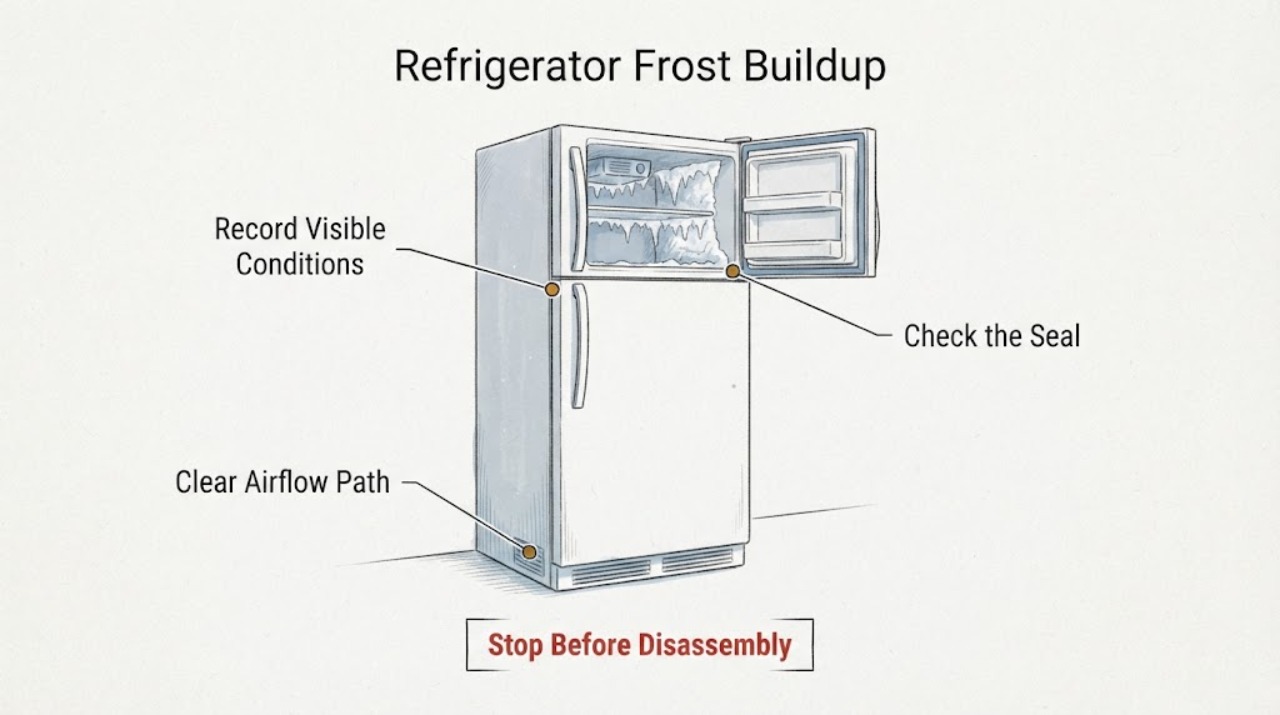 Refrigerator Frost Buildup